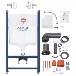 Grohe Solido Euro / Arena Complete WC 5 in 1 Pack + FREE TOILET ROLL HOLDER -Toilets Shop GR 5IN1 AR D7 460
