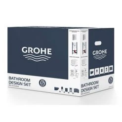 Grohe Solido Euro / Arena Complete WC 5 in 1 Pack + FREE TOILET ROLL HOLDER -Toilets Shop GR 5IN1 AR D8 460