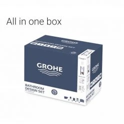 Grohe Solido Bau / Skate Cosmo Complete WC 5 in 1 Pack + FREE TOILET ROLL HOLDER -Toilets Shop GR 5IN1 SK D5 460