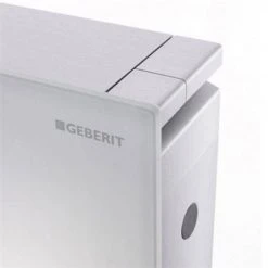 Geberit - Monolith WC Unit & Cistern for Floorstanding WC's - White/Aluminium -Toilets Shop Geberit Monolith WC Unit Cistern for Floorstanding WCs White d2 375