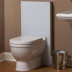 Geberit - Monolith WC Unit & Cistern for Floorstanding WC's - White/Aluminium -Toilets Shop Geberit Monolith WC Unit Cistern for Floorstanding WCs White d3 375