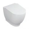 RAK Harmony Back to Wall Pan + Soft Close Urea Seat -Toilets Shop HARBTWPAN SC P