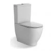 RAK Harmony Close Coupled Toilet + Soft Close Urea Seat -Toilets Shop HARPAKSC P