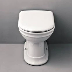 Silverdale Hillingdon Back To Wall BTW Toilet + Soft Close Seat -Toilets Shop HILBTWSC D3 460