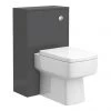 Haywood 500mm Gloss Grey WC Unit Only 2 Haywood 500mm Gloss Grey WC Unit Only -Toilets Shop HYGWC5 np