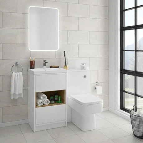 Haywood 500mm Gloss White WC Unit Only 4 Haywood 500mm Gloss White WC Unit Only - Image 2