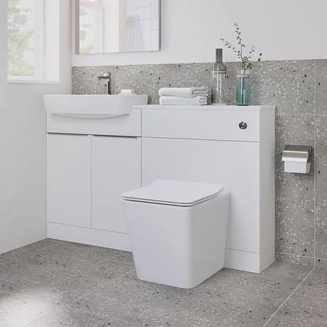 Ideal Standard Caffaro Back To Wall WC + Soft Close Seat 4 Ideal Standard Caffaro Back To Wall WC + Soft Close Seat - Image 2