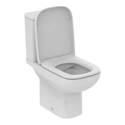 Ideal Standard i.Life A 4/2.6 Litre Rimless Close Coupled Open Back WC + Soft Close Seat -Toilets Shop ISILAOB64 D4 460 1
