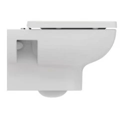 Ideal Standard i.Life A Rimless Wall Hung WC + Soft Close Seat -Toilets Shop ISILAWHWC D2 460