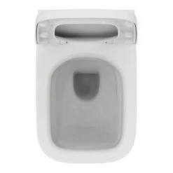 Ideal Standard i.Life A Rimless Wall Hung WC + Soft Close Seat -Toilets Shop ISILAWHWC D4 460