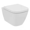 Ideal Standard i.Life S Compact Rimless Wall Hung WC + Soft Close Seat -Toilets Shop ISILWHWC P
