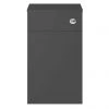 Milan Juno 500 Gloss Grey WC Unit with Cistern (Excludes Pan) 1 Milan Juno 500 Gloss Grey WC Unit with Cistern (Excludes Pan) -Toilets Shop JWCGG p1
