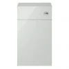 Milan Juno 500 x 253mm Grey Mist WC Unit with Cistern (Excludes Pan) -Toilets Shop JWCGM p