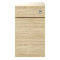 Milan Juno 500 x 253mm Natural Oak WC Unit with Cistern (Excludes Pan)