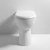Milton Classic Comfort Height BTW Toilet Pan + Soft Close Seat 1 Milton Classic Comfort Height BTW Toilet Pan + Soft Close Seat -Toilets Shop MCCBTW p
