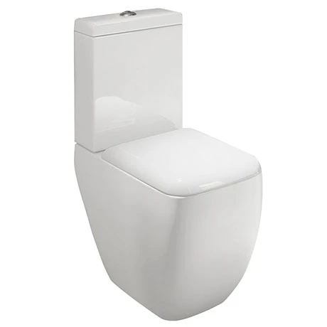 RAK Metropolitan Close Coupled Modern Toilet + Soft Close Seat 3 RAK Metropolitan Close Coupled Modern Toilet + Soft Close Seat