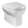 Britton MyHome Wall Hung Pan + Soft Close Seat -Toilets Shop MHWHWC P1