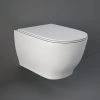 RAK Moon Rimless Wall Hung Pan + Soft-Close Seat -Toilets Shop MOOWHRSC P