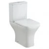 Milton Modern Square Comfort Height Toilet + Soft Close Seat -Toilets Shop MSCHT p