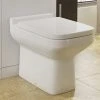 Monza Square Back To Wall Toilet + Soft Close Seat -Toilets Shop MZBTWP np