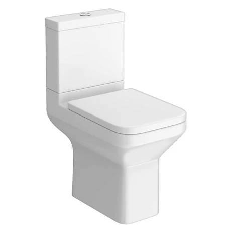 Monza Square Short Projection Toilet + Soft Close Seat 3 Monza Square Short Projection Toilet + Soft Close Seat