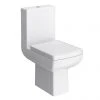 Milan Modern Short Projection Toilet + Soft Close Seat