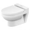 Duravit No.1 WonderGliss Compact Rimless Wall Hung Toilet + Soft-Close Seat -Toilets Shop N1CRWHSC P 1