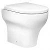 Roper Rhodes Note Back to Wall WC Pan & Soft Close Seat -Toilets Shop NBWPAN 8704WSC P