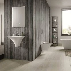 Hudson Reed Grace Rimless Wall Hung Pan & Soft Close Seat - NCT140 -Toilets Shop NCT102 D1N 460