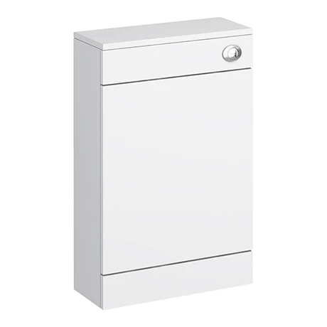 Sienna High Gloss White WC Unit with Concealed Cistern W500 x D200mm - NVS142 3 Sienna High Gloss White WC Unit with Concealed Cistern W500 x D200mm - NVS142
