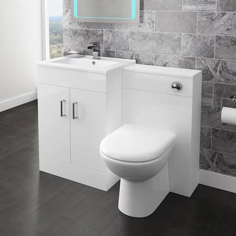 Nova 500mm BTW Toilet Unit inc. Cistern + Soft Close Seat (Depth 200mm) 5 Nova 500mm BTW Toilet Unit inc. Cistern + Soft Close Seat (Depth 200mm) - Image 3