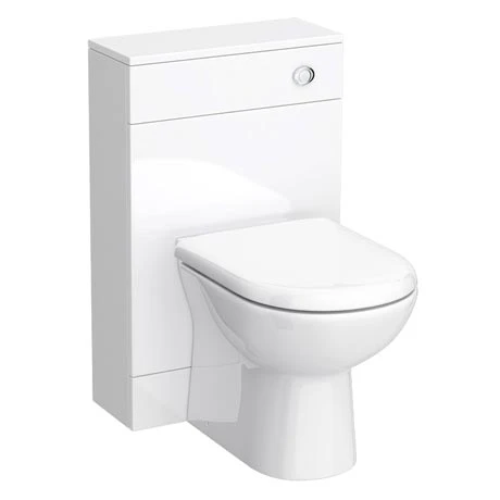 Nova 500mm BTW Toilet Unit inc. Cistern + Soft Close Seat (Depth 200mm) 3 Nova 500mm BTW Toilet Unit inc. Cistern + Soft Close Seat (Depth 200mm)