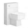 Nova High Gloss White BTW WC Unit incl. Cistern + Square Pan W500 x D200mm -Toilets Shop Nova High Gloss White BTW WC Unit prod