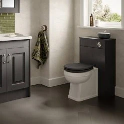Old London Richmond Traditional Back To Wall Pan + Soft Close Seat -Toilets Shop OL BTW CG d4 460