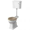 Old London Richmond Comfort Height Mid-Level Traditional Toilet + Soft Close Seat -Toilets Shop OL CHML WL P