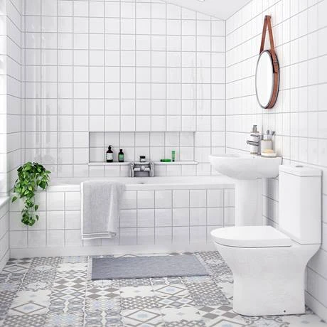 Orion Modern Short Projection Toilet + Soft Close Seat 7 Orion Modern Short Projection Toilet + Soft Close Seat - Image 5