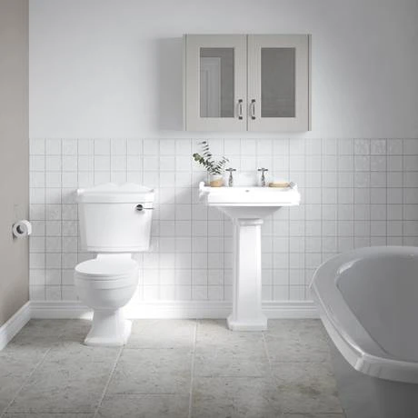 Oxford Traditional Toilet with Soft Close Seat - Various Colour Options 7 Oxford Traditional Toilet with Soft Close Seat - Various Colour Options - Image 6