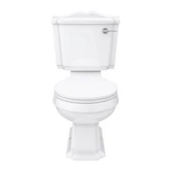 Oxford Close Coupled Traditional Toilet WC with Toilet Seat -Toilets Shop OXP01 n d4 460
