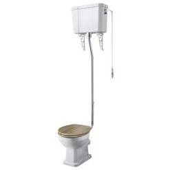 Old London Richmond High Level Traditional Toilet + Soft Close Seat