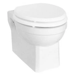 Burlington 60 Back to Wall Unit & Wall Hung Pan (excluding Seat) - Sand -Toilets Shop P10 L 460 1
