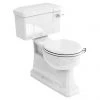Burlington Concealed S Trap Bottom Outlet Close-Coupled WC with 440mm Ceramic Lever Cistern 1 Burlington Concealed S Trap Bottom Outlet Close-Coupled WC with 440mm Ceramic Lever Cistern -Toilets Shop P18 C3 PNN