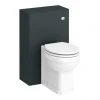 Period Bathroom Co. 500mm Dark Grey Toilet Unit with Cistern + Traditional Pan 1 Period Bathroom Co. 500mm Dark Grey Toilet Unit with Cistern + Traditional Pan -Toilets Shop PBC5DGWC p