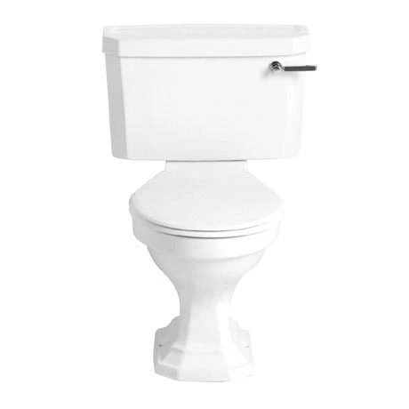 Heritage - Granley Deco Close Coupled Standard Height WC & Landscape Cistern - Various Lever Options 3 Heritage - Granley Deco Close Coupled Standard Height WC & Landscape Cistern - Various Lever Options