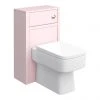 Chatsworth 500mm Traditional Pink Toilet Unit Only