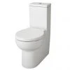 Nuie Holstein Flush To Wall Toilet + Soft Close Seat -Toilets Shop Premier Holstein Flush To Wall Pan Cistern and Soft Close Seat p