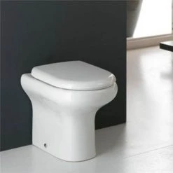 RAK Compact BTW WC with Soft Close Wrap Over Urea Seat 5 RAK Compact BTW WC with Soft Close Wrap Over Urea Seat -Toilets Shop RAK Compact BTW WC with Toilet Seat d1 375