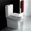 RAK Compact Deluxe Extended Height Close Coupled Toilet + Soft Close Seat -Toilets Shop RAK Compact Deluxe Extended Height Close Coupled Toilet with Soft Close Seat prod