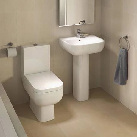 RAK Series 600 Close Coupled Toilet with Wrap Over Seat 4 RAK Series 600 Close Coupled Toilet with Wrap Over Seat - Image 2