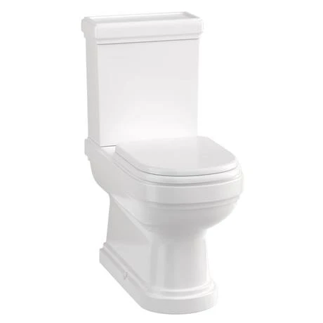 Burlington Riviera Close Coupled BTW Toilet with Soft Close Seat 4 Burlington Riviera Close Coupled BTW Toilet with Soft Close Seat - Image 2