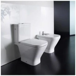 Roca The Gap Close Coupled Toilet with Soft-Close Seat 8 Roca The Gap Close Coupled Toilet with Soft-Close Seat -Toilets Shop Roca The Gap Close coupled Toilet with soft close seat d2 375